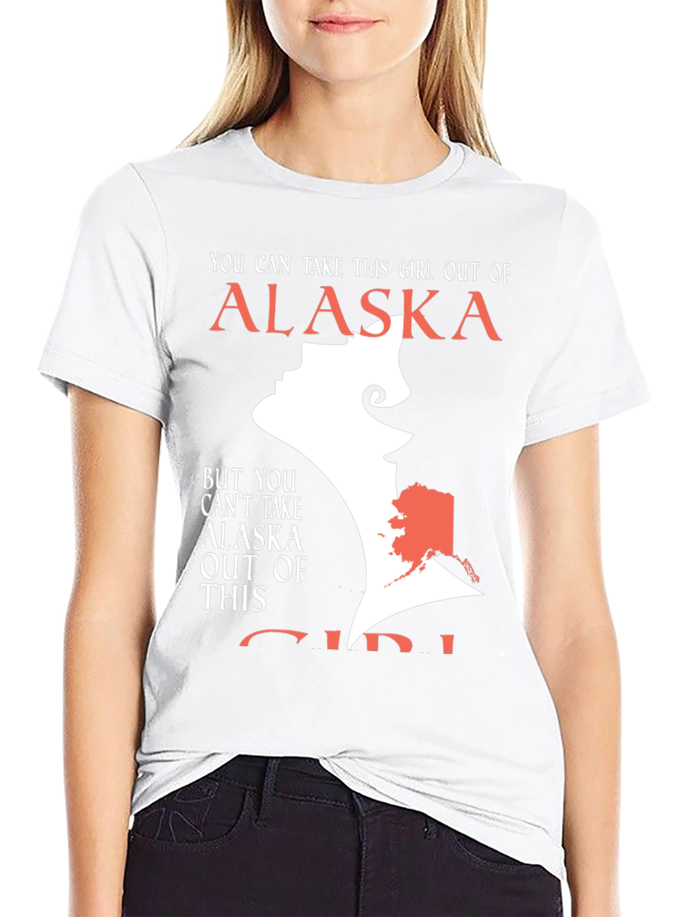 Alaska Girl T-Shirt - State Pride