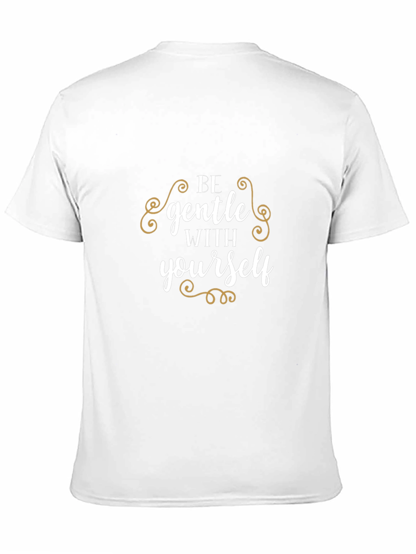Be Gentle With Yourself - Black Graphic Tee