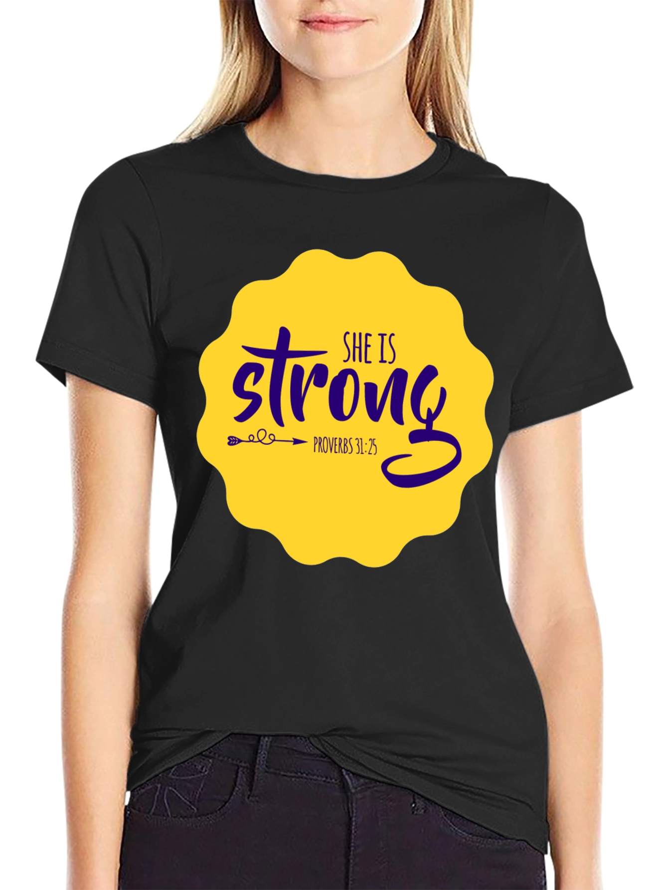 She Is Strong Christian T-Shirt