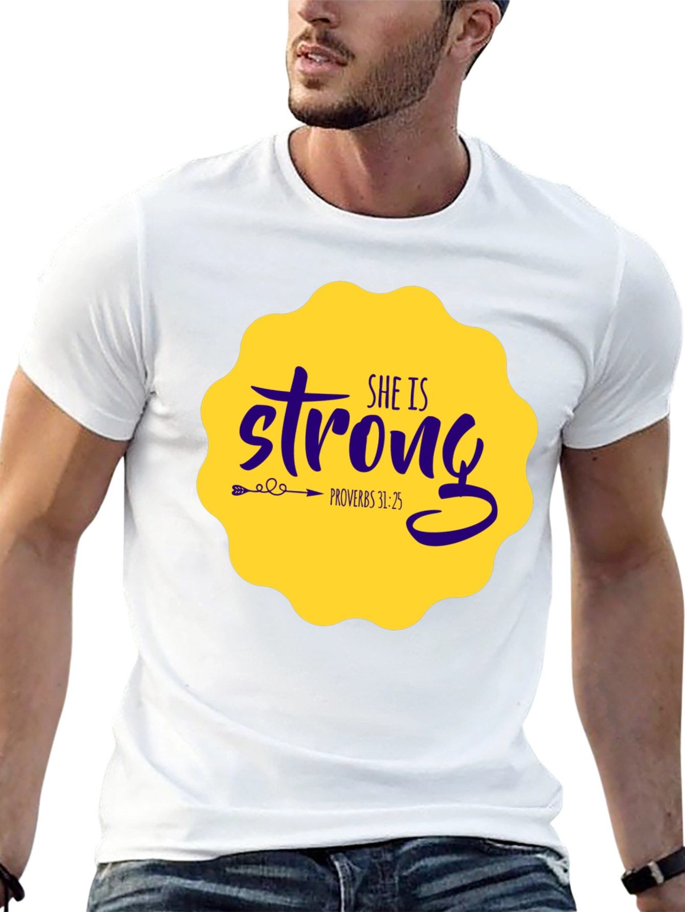 She Is Strong Christian T-Shirt