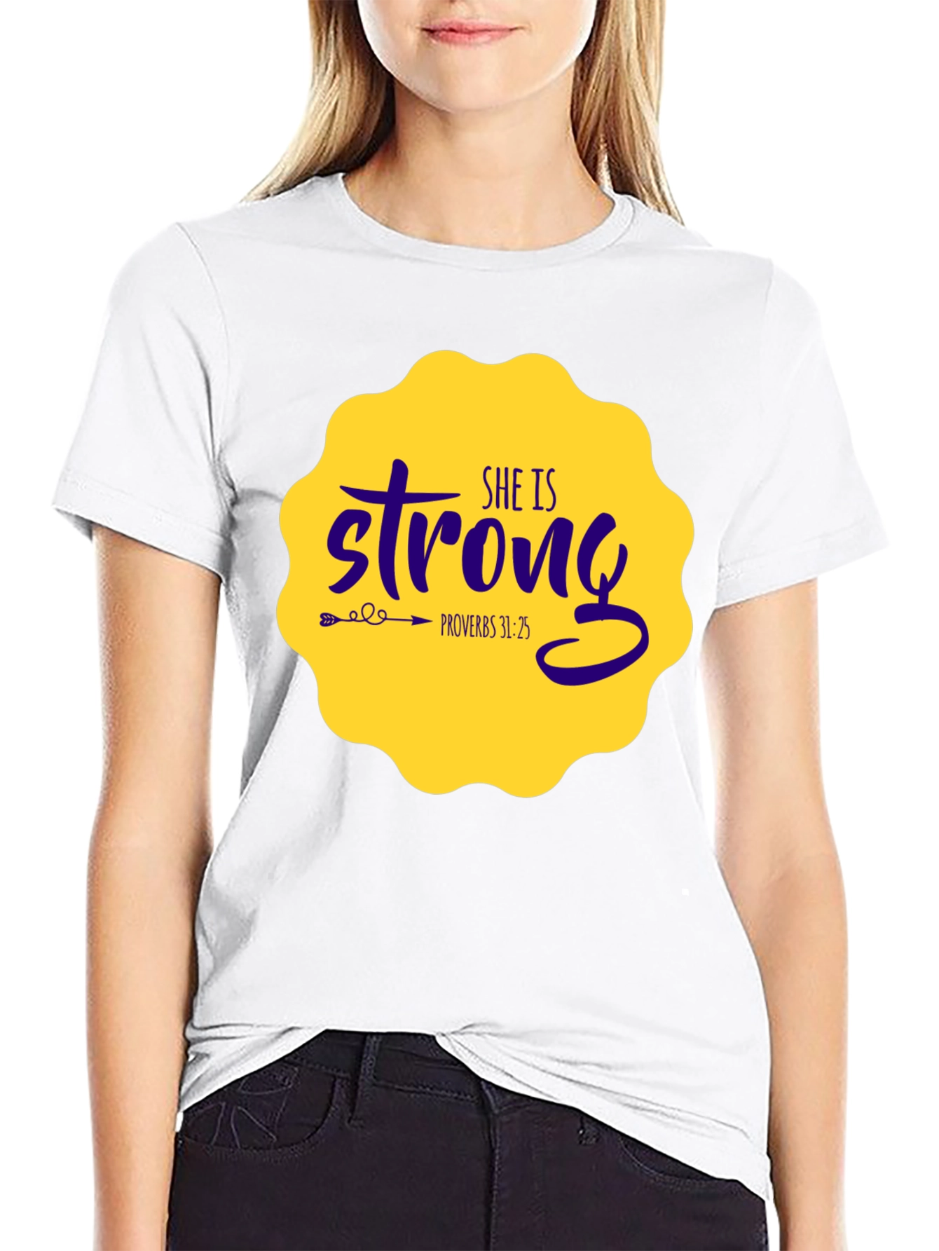 She Is Strong Christian T-Shirt