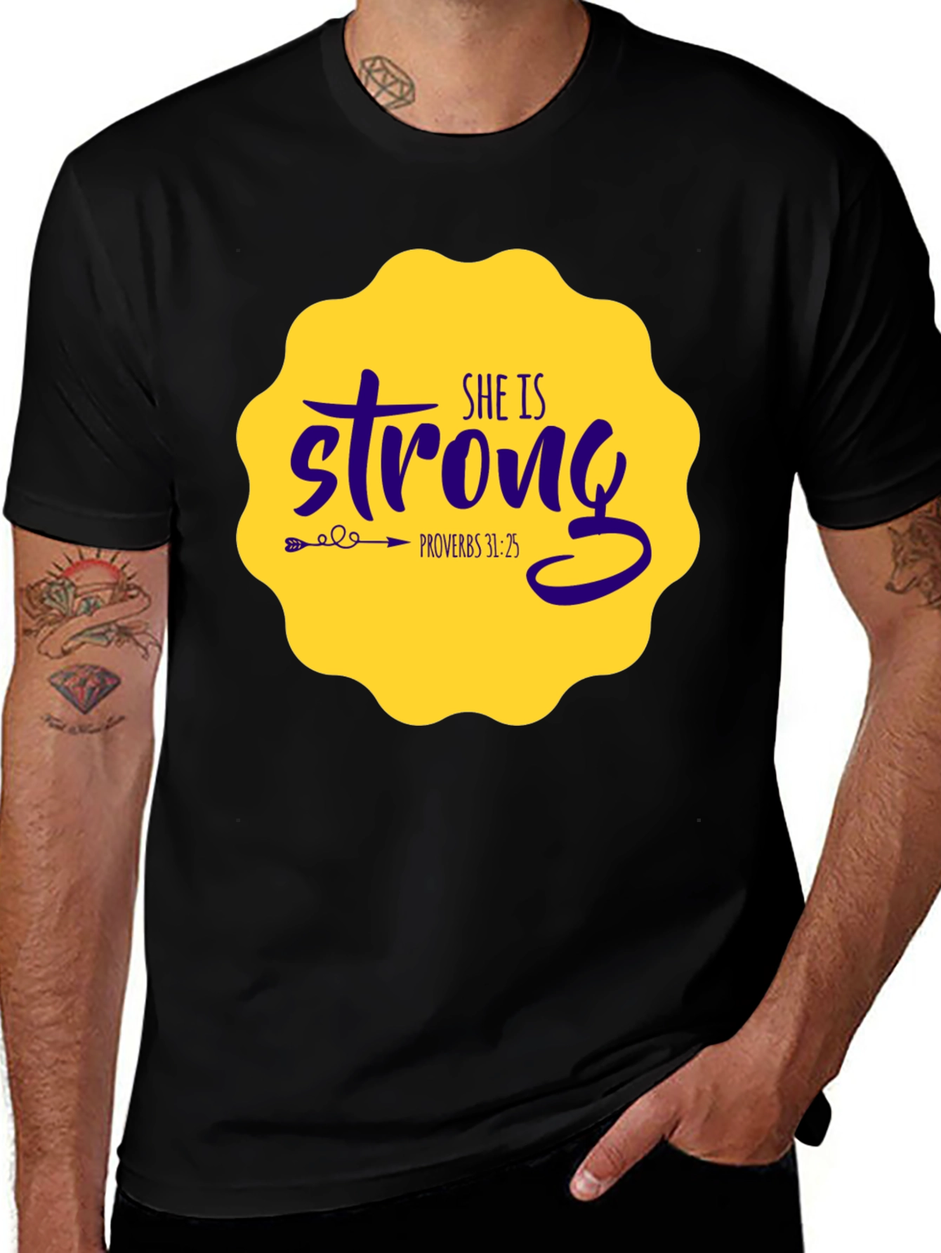 She Is Strong Christian T-Shirt