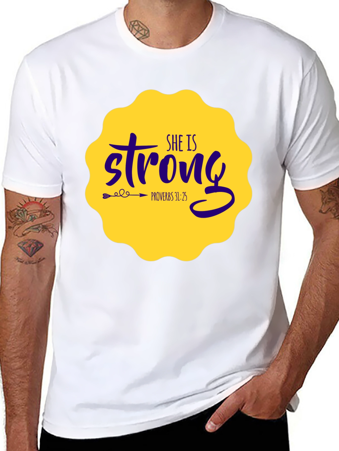 She Is Strong Christian T-Shirt