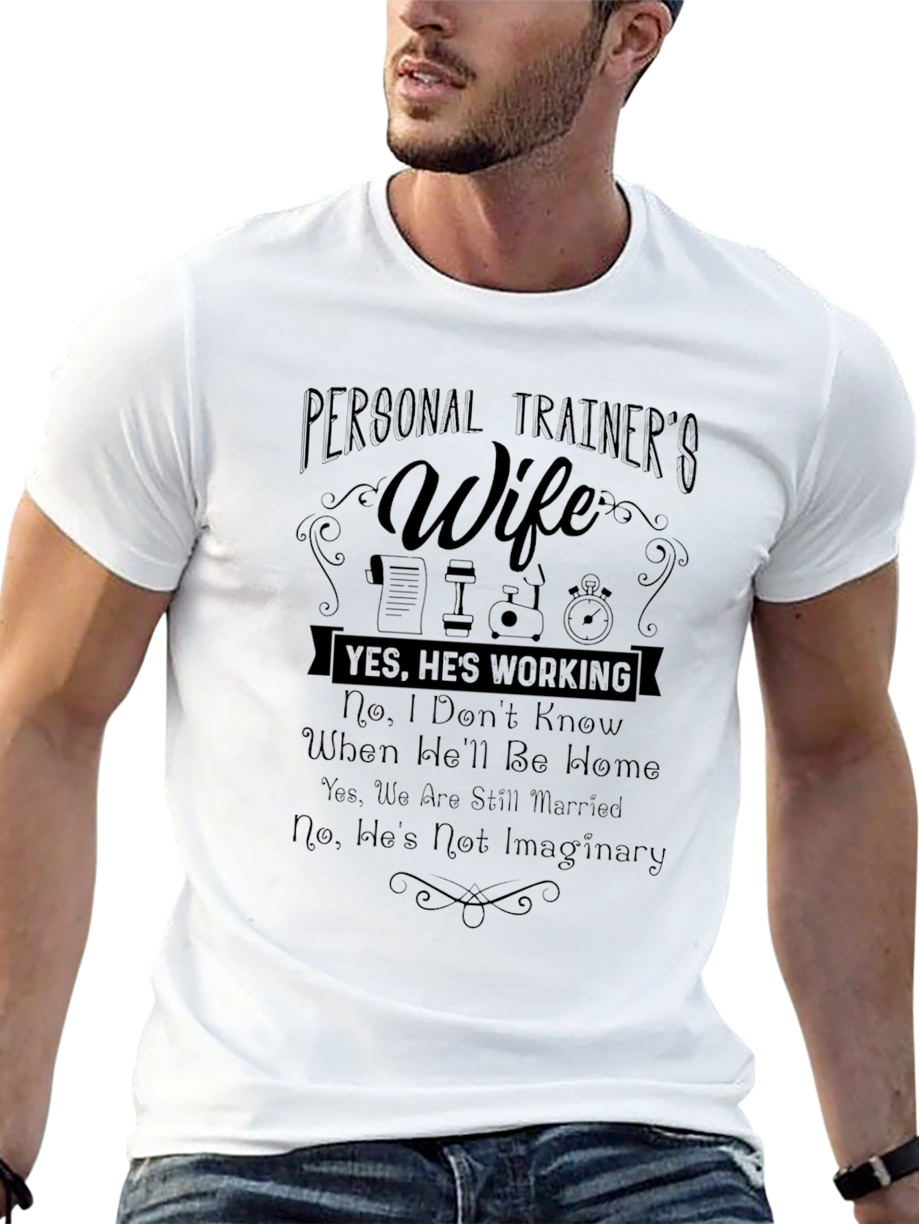 Personal Trainers Wife T-Shirt - Funny Gift