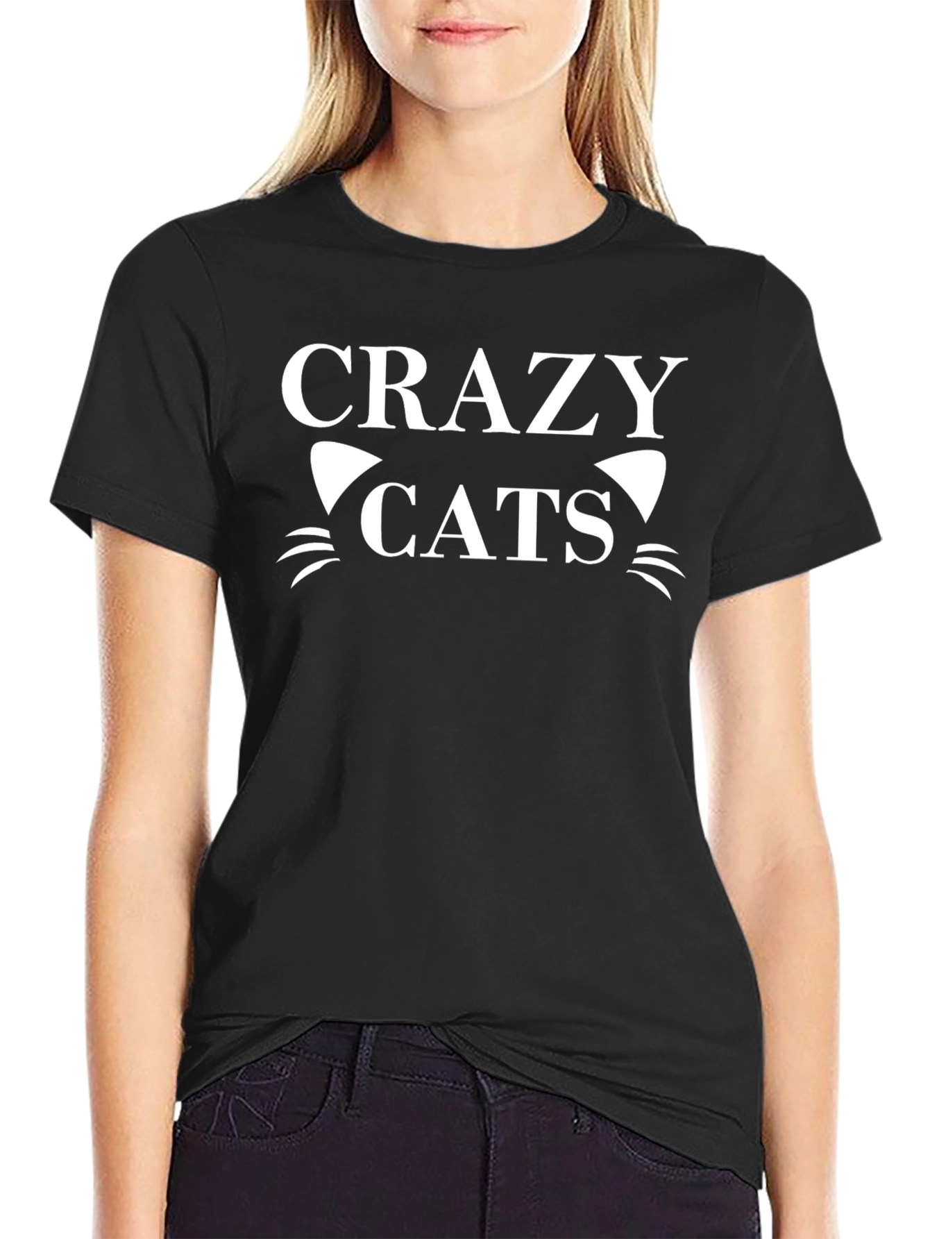 Crazy Cats T-Shirt - Stylish Graphic Tee