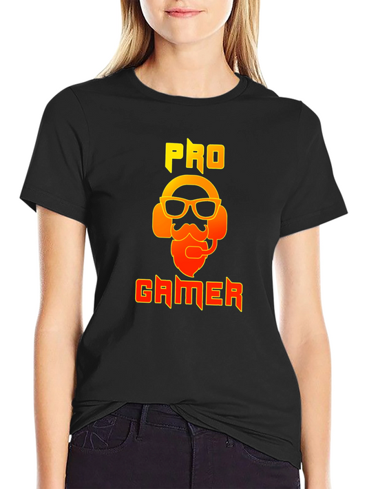 Pro Gamer Graphic T-Shirt - Black Cotton Tee