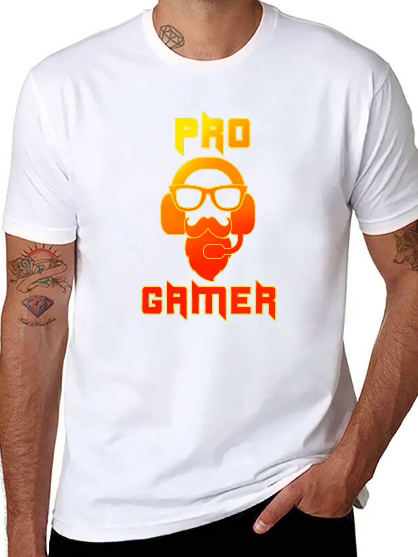Pro Gamer Graphic T-Shirt - Black Cotton Tee