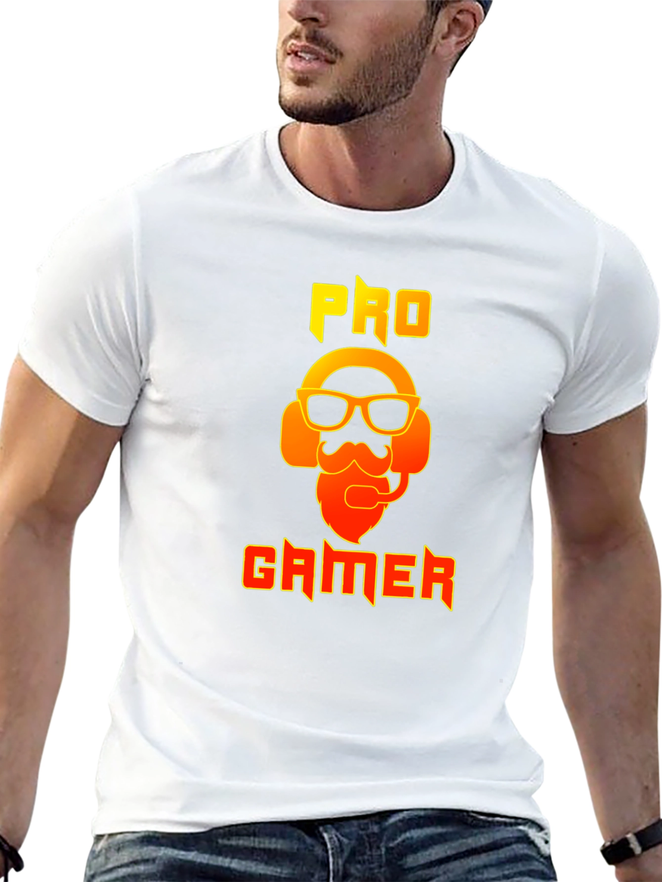 Pro Gamer Graphic T-Shirt - Black Cotton Tee