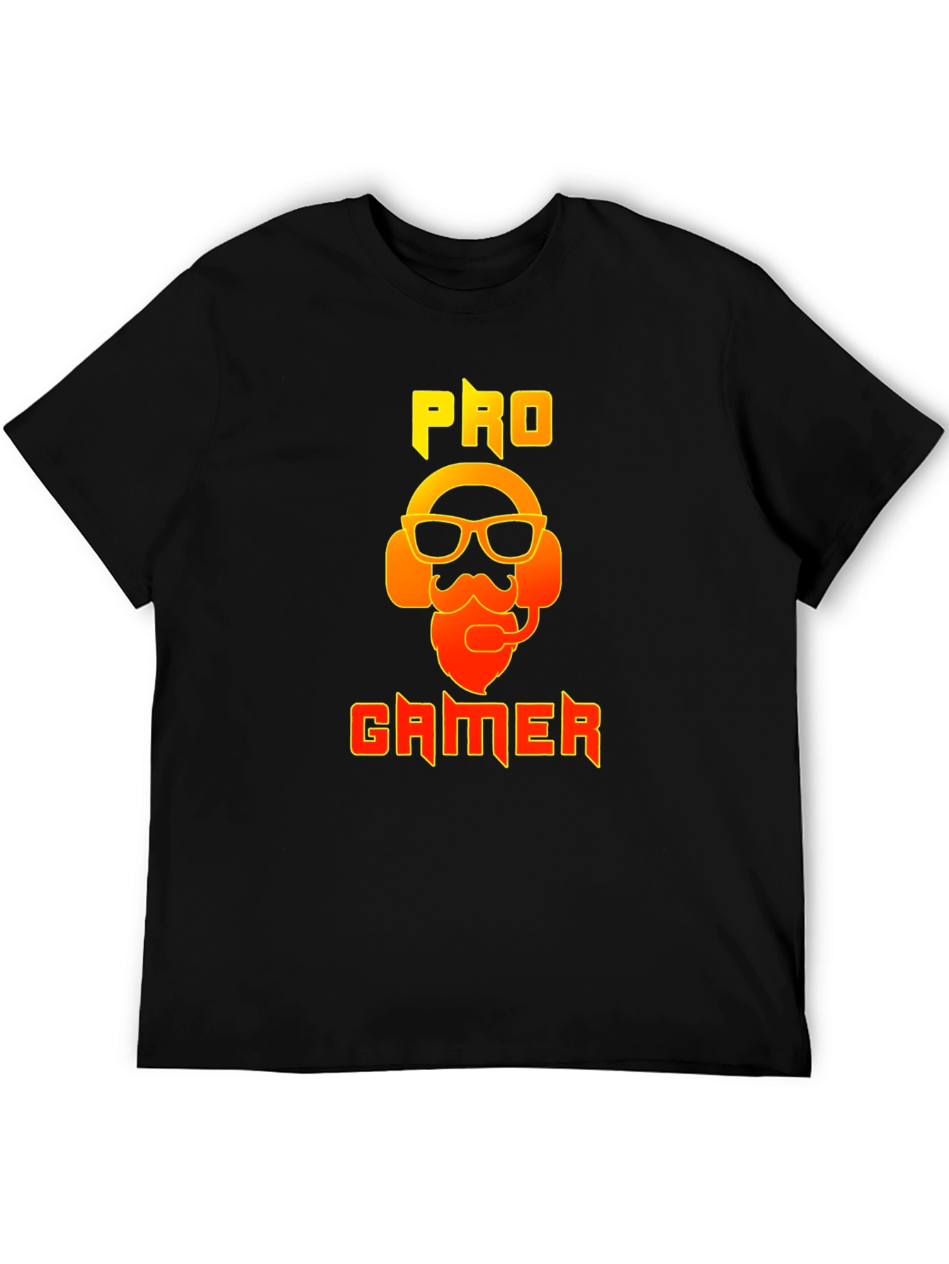 Pro Gamer Graphic T-Shirt - Black Cotton Tee