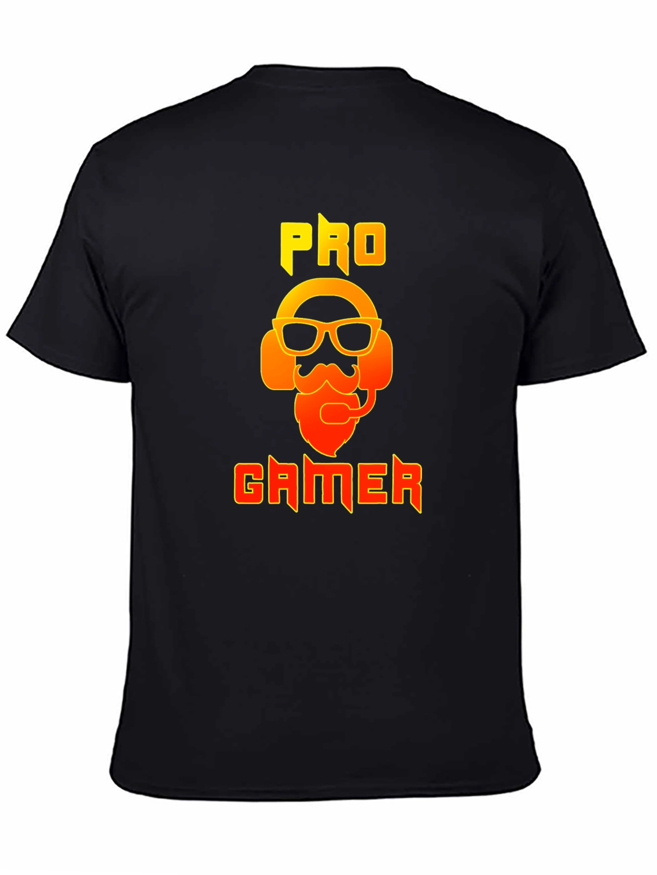 Pro Gamer Graphic T-Shirt - Black Cotton Tee