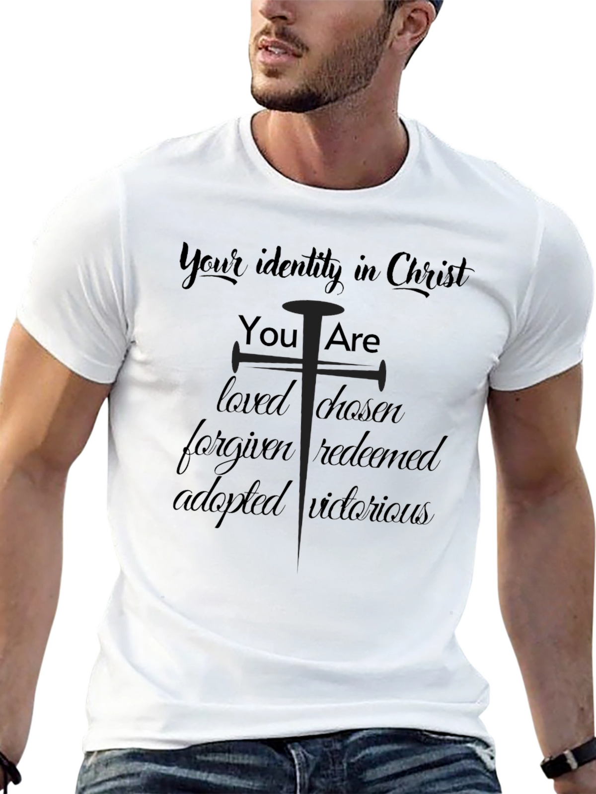 Identity in Christ T-Shirt - Religious Apparel