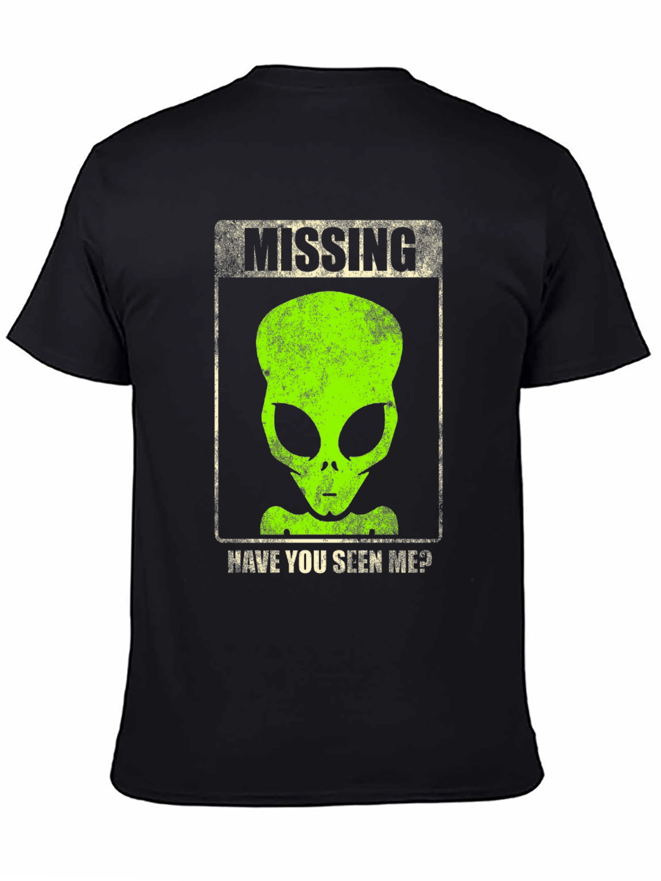 Missing Alien Graphic T-Shirt