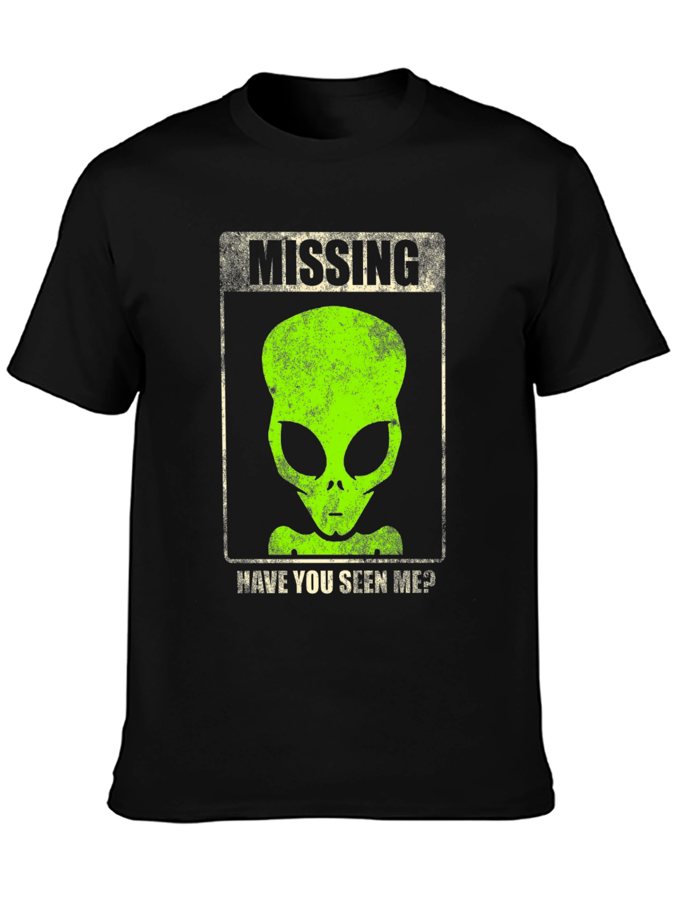Missing Alien Graphic T-Shirt
