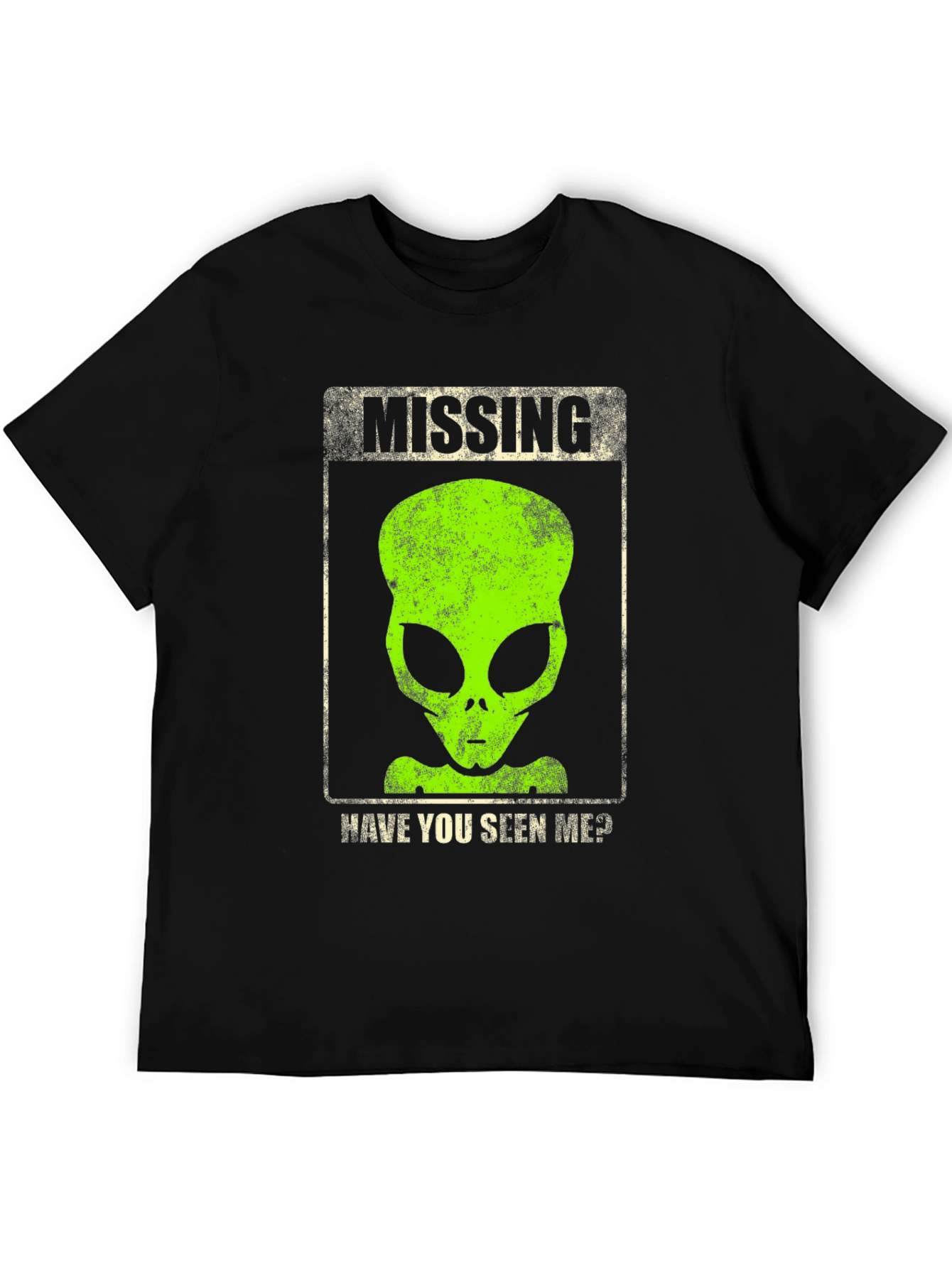 Missing Alien Graphic T-Shirt