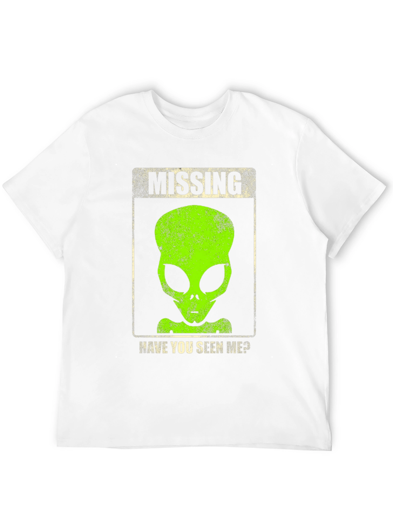 Missing Alien Graphic T-Shirt
