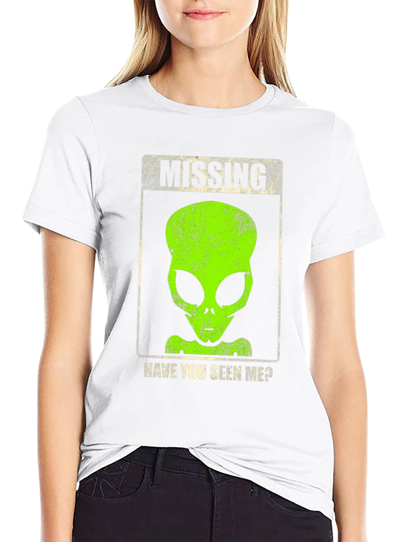Missing Alien Graphic T-Shirt