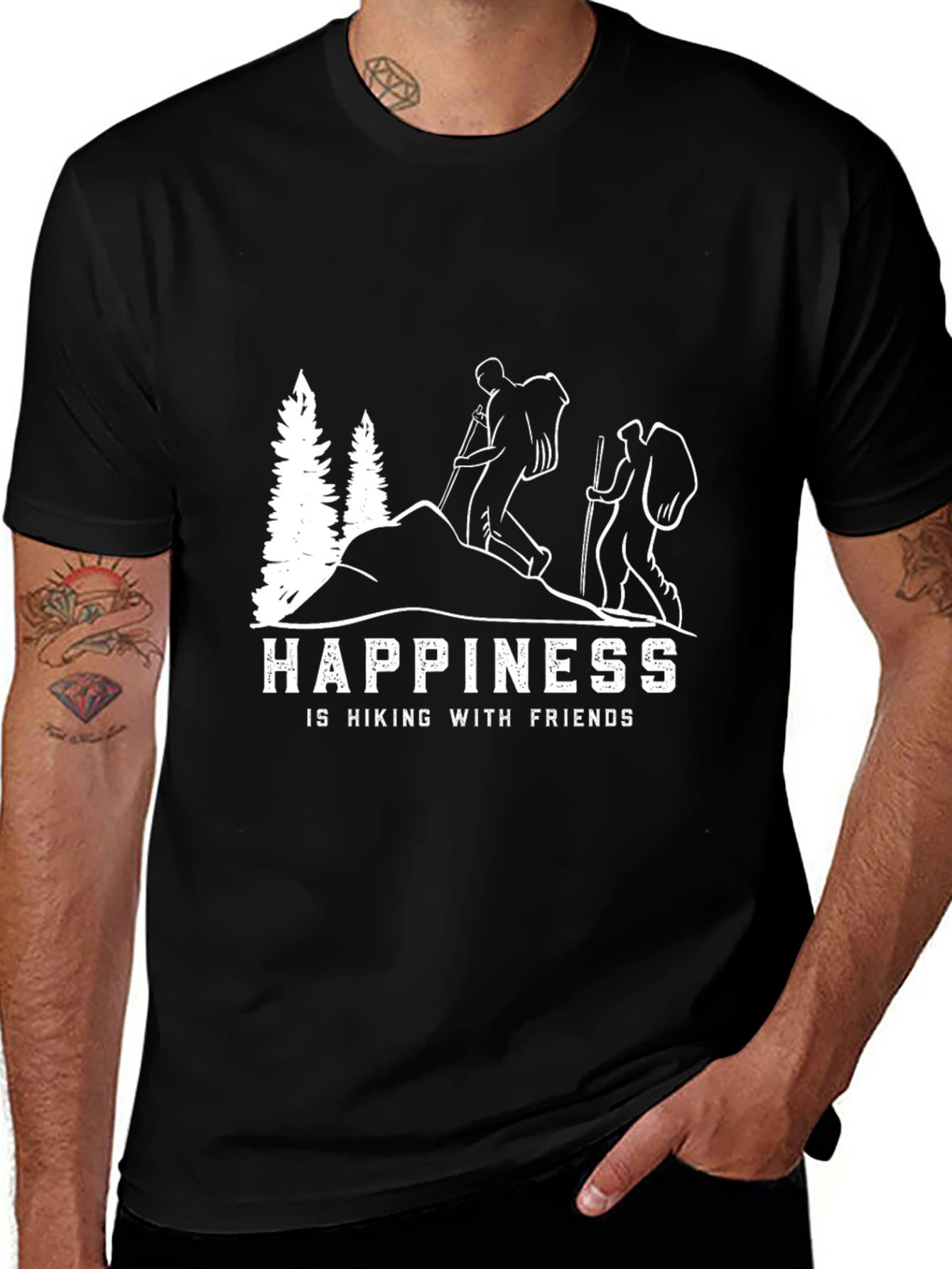 Hiking With Friends Graphic Tee