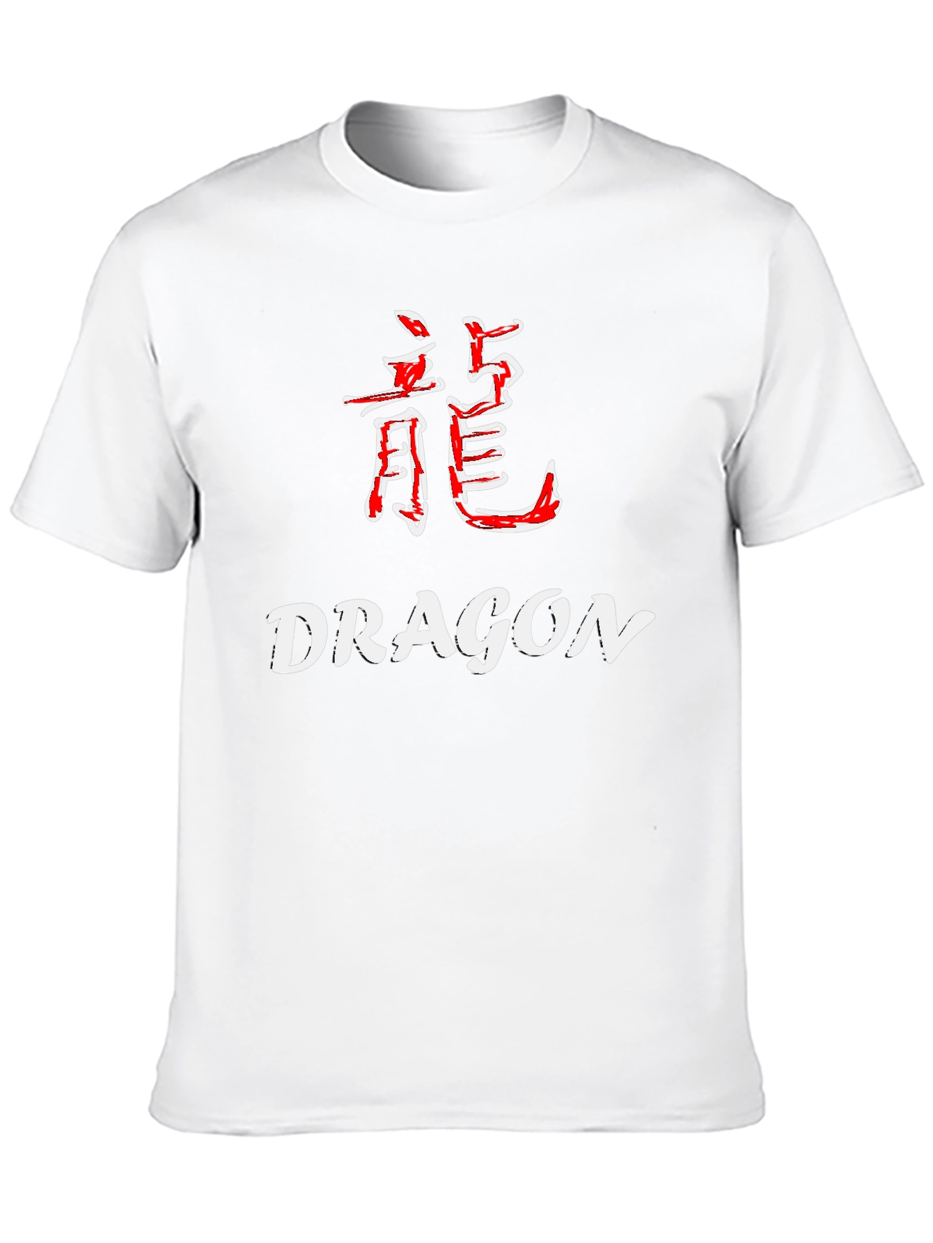 Dragon Kanji Black Graphic Tee