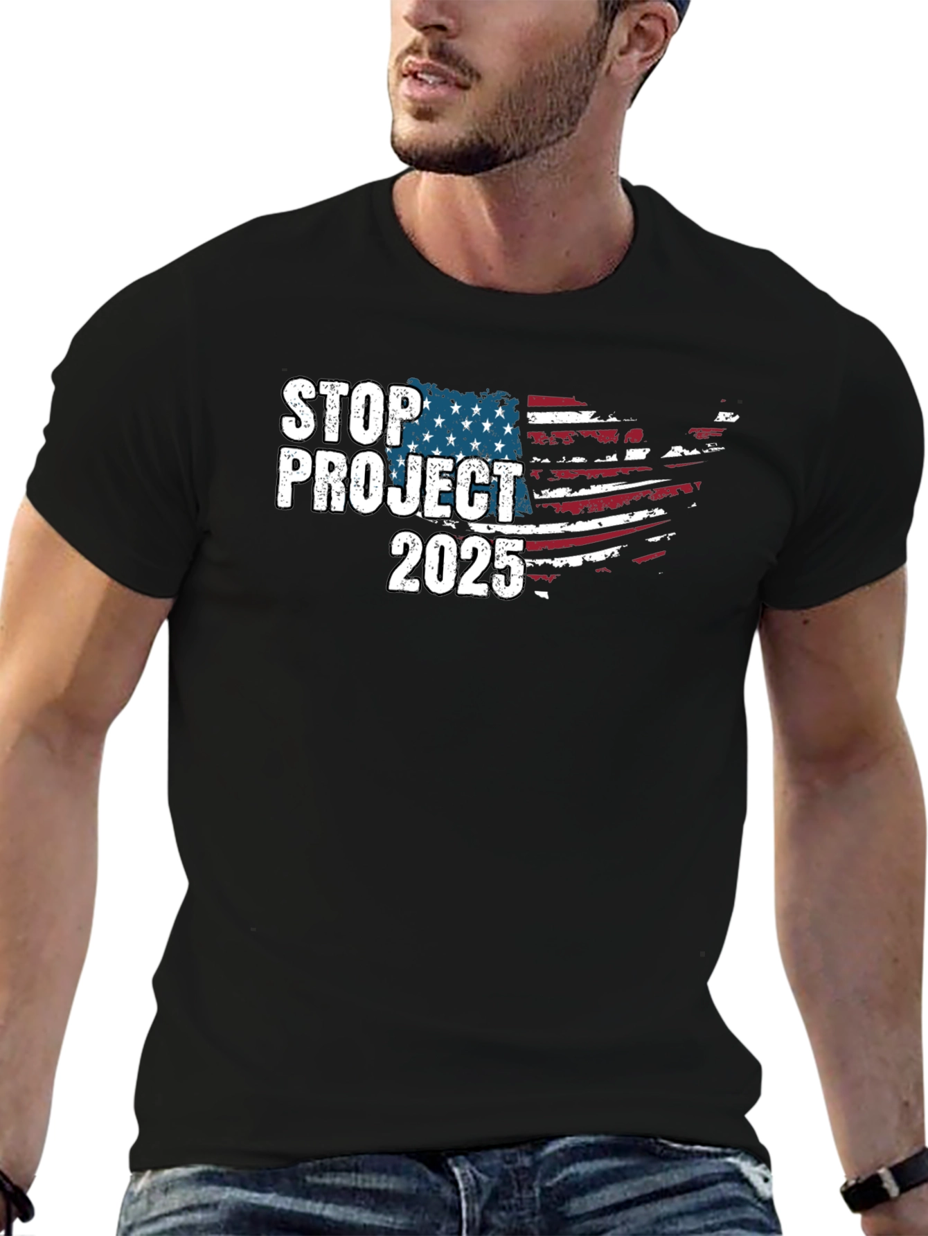 Stop Project 2025 Graphic Tee