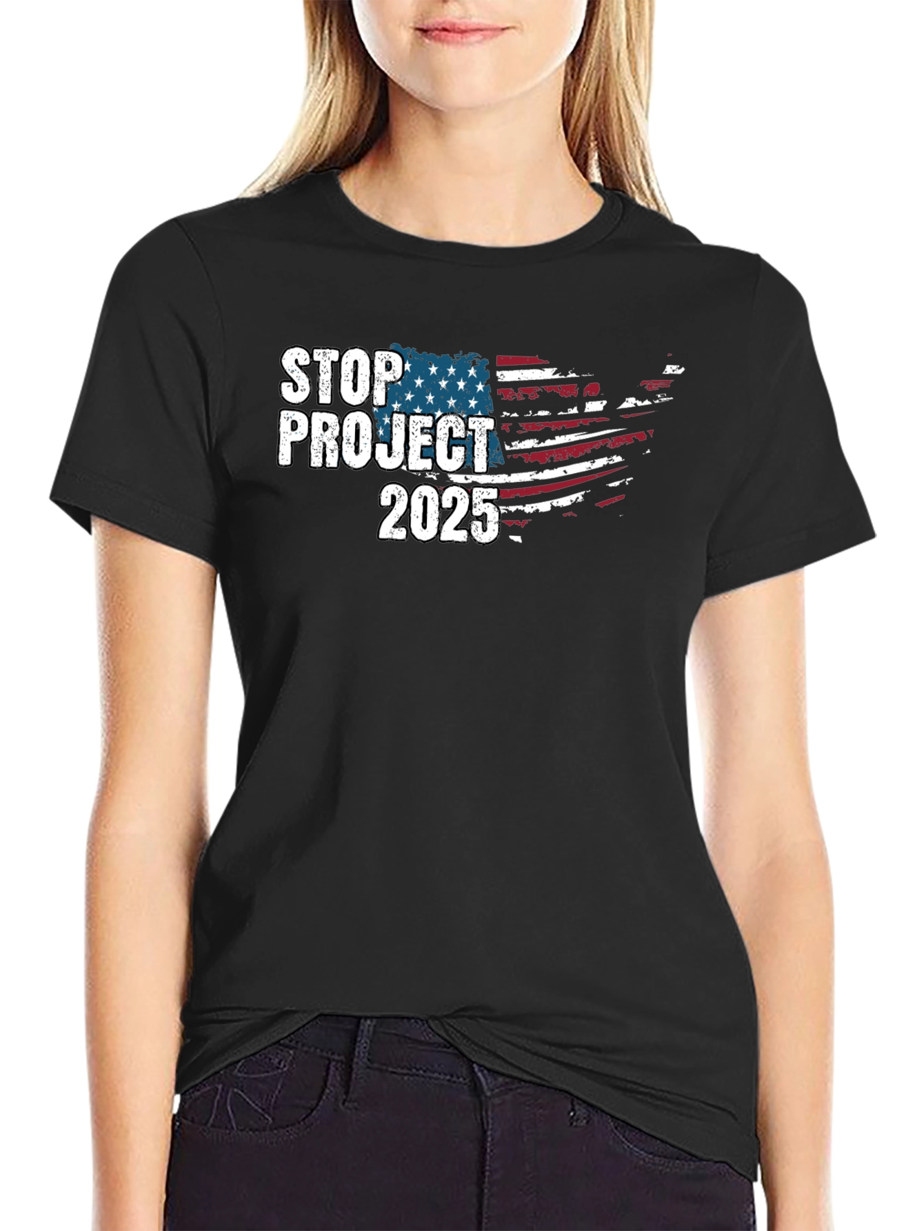 Stop Project 2025 Graphic Tee