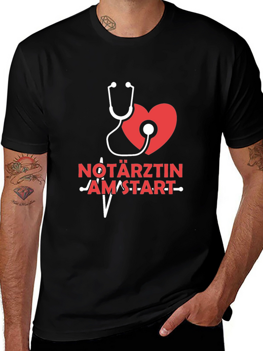 Nötarztin Heartbeat T-Shirt - Medical Professional Tee
