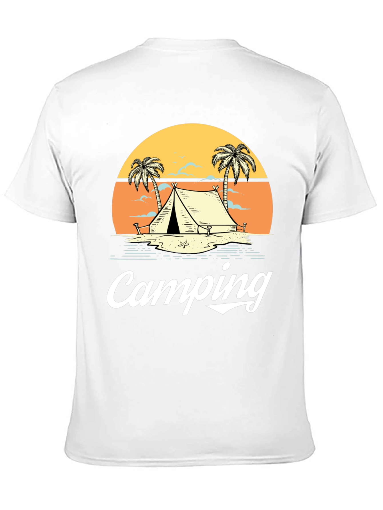 Camping Graphic Tee - Outdoor Adventure Shirt