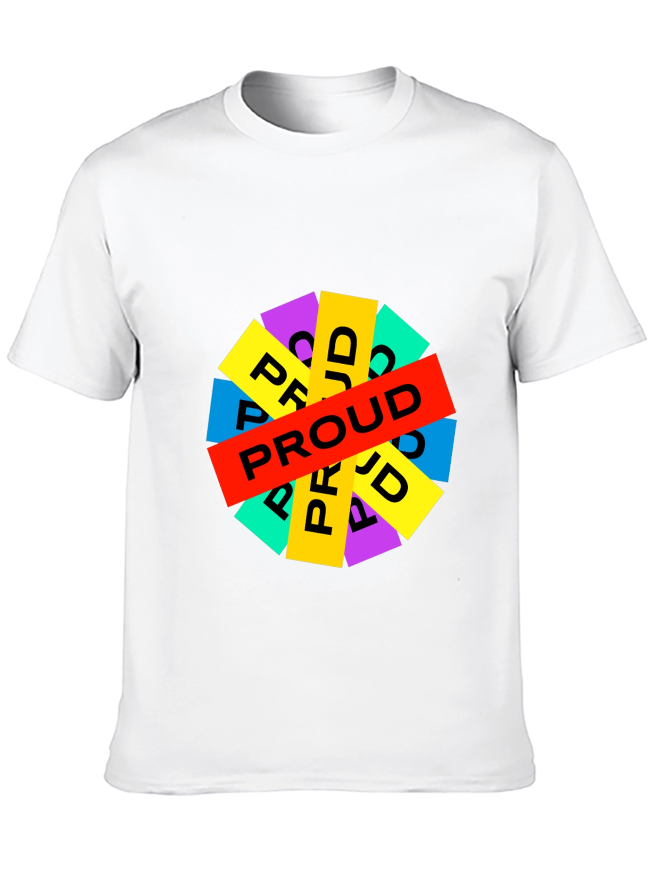 Proud Graphic Tee - Bold Statement T-Shirt