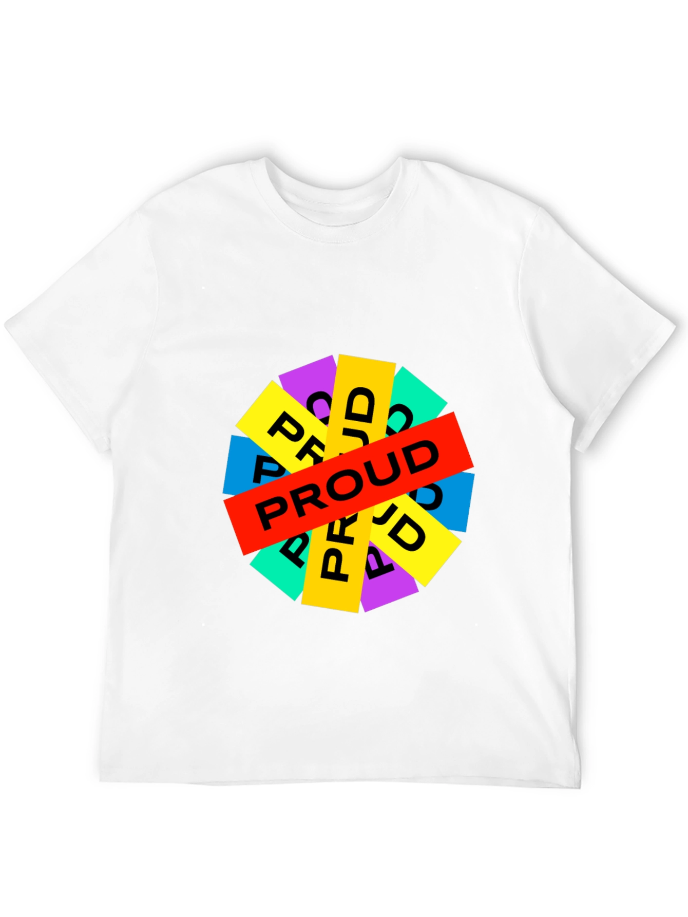 Proud Graphic Tee - Bold Statement T-Shirt