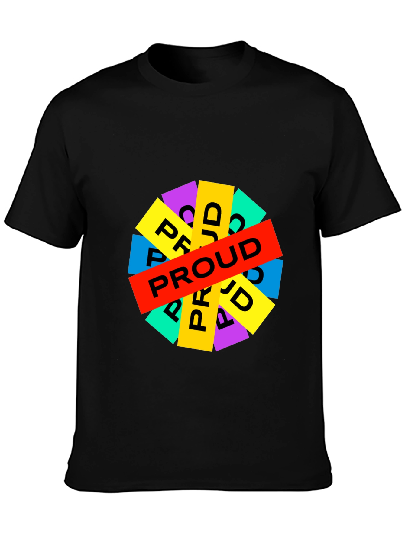 Proud Graphic Tee - Bold Statement T-Shirt
