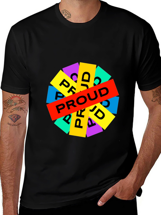 Proud Graphic Tee - Bold Statement T-Shirt