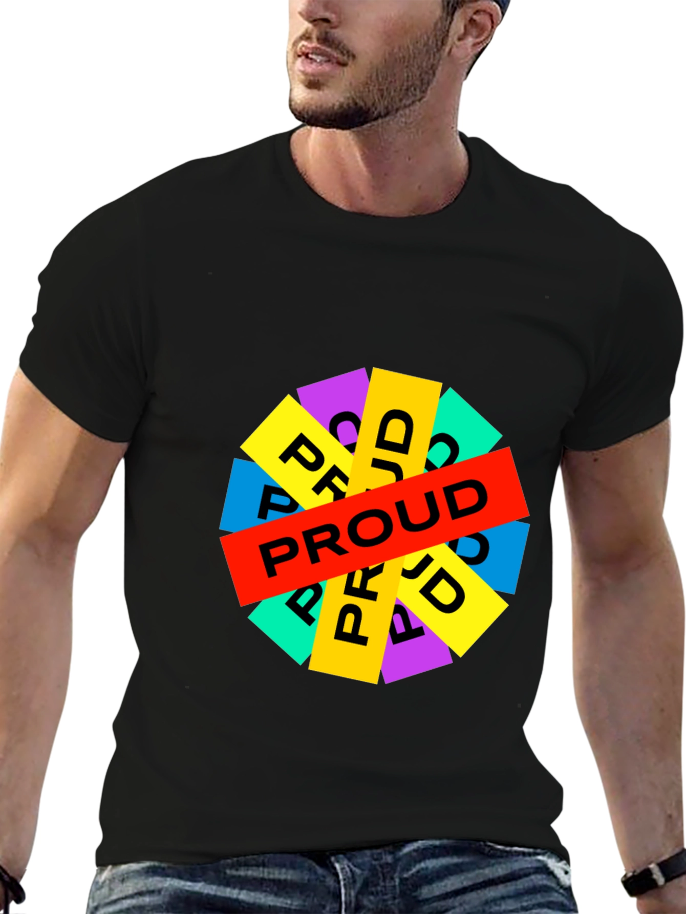 Proud Graphic Tee - Bold Statement T-Shirt