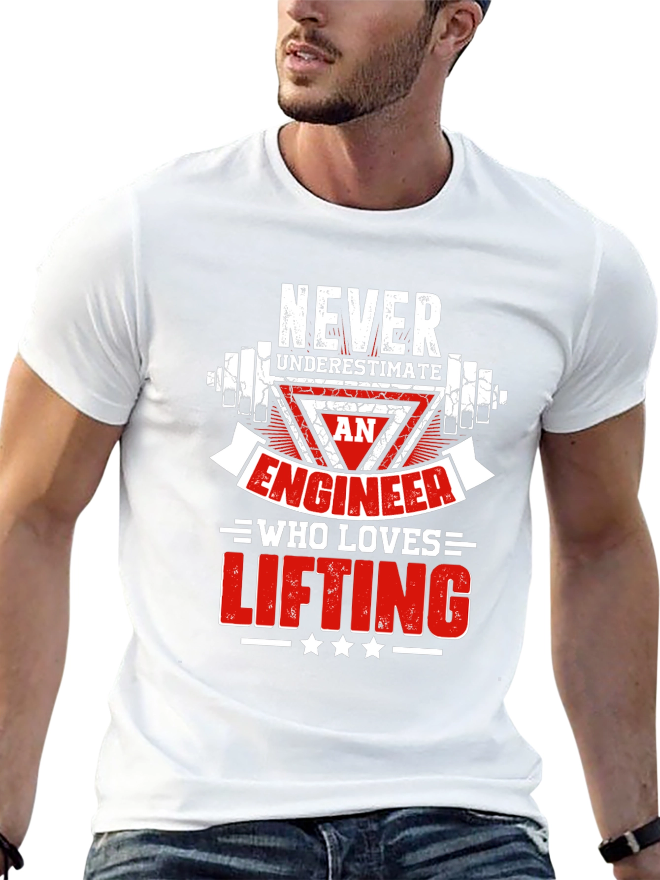 Engineer Lifting T-Shirt - Never Underestimate