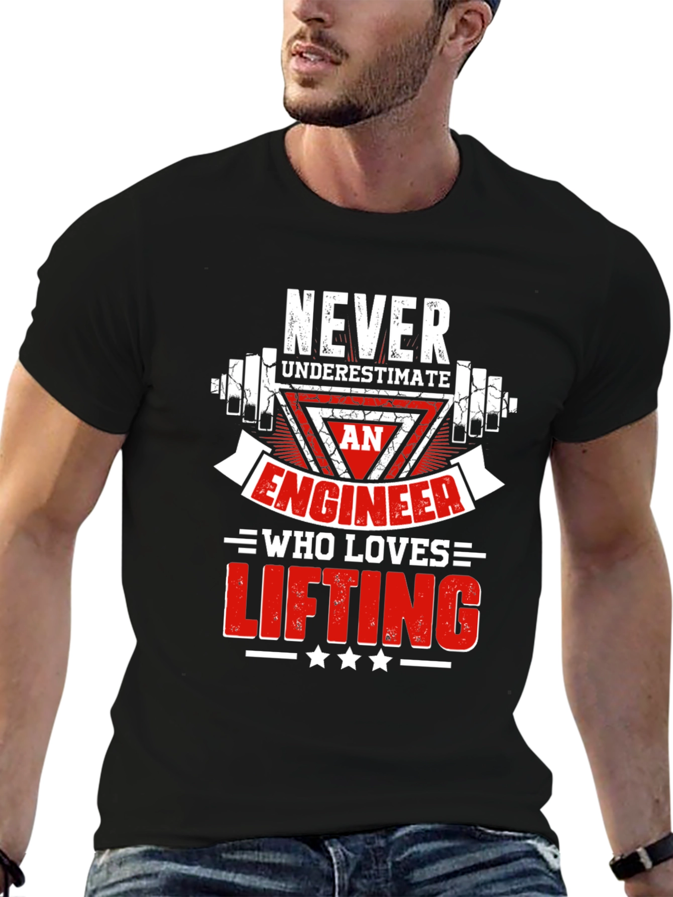 Engineer Lifting T-Shirt - Never Underestimate