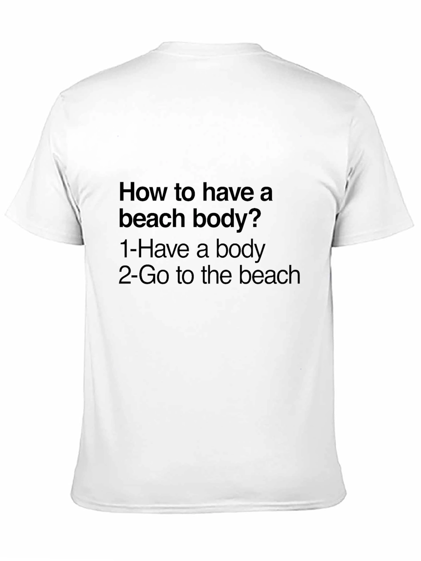 Beach Body T-Shirt - Funny Graphic Tee