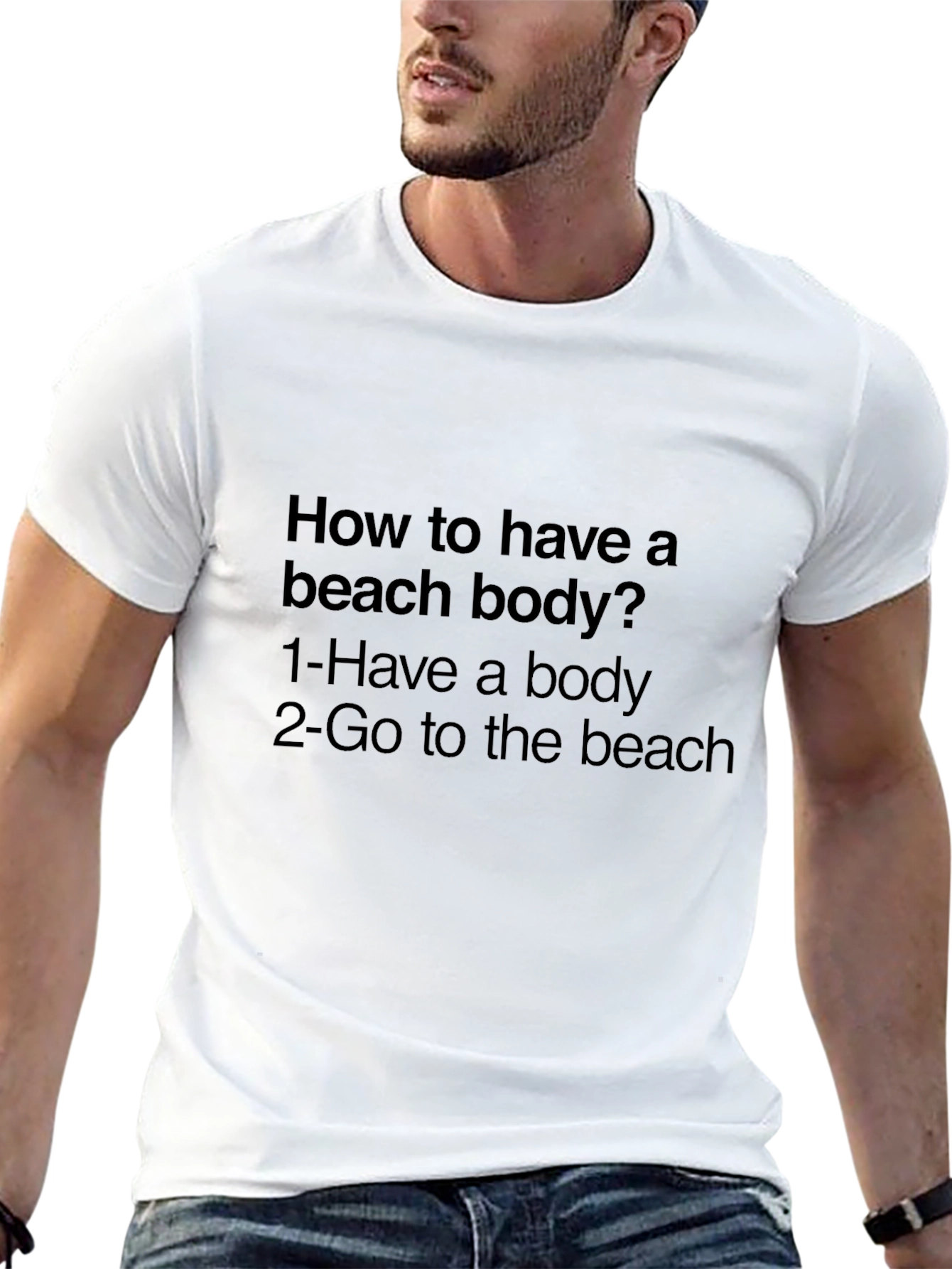 Beach Body T-Shirt - Funny Graphic Tee