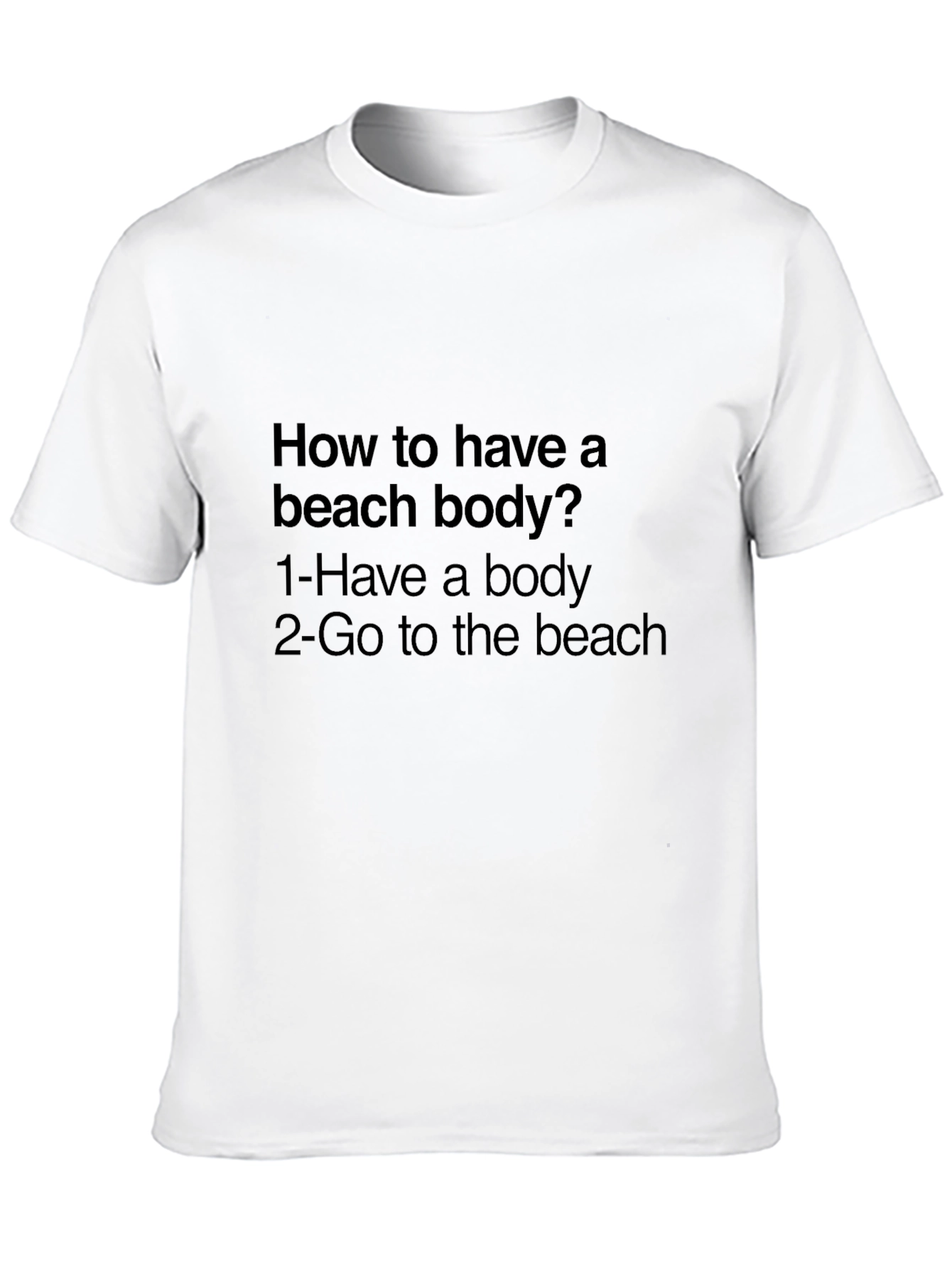 Beach Body T-Shirt - Funny Graphic Tee