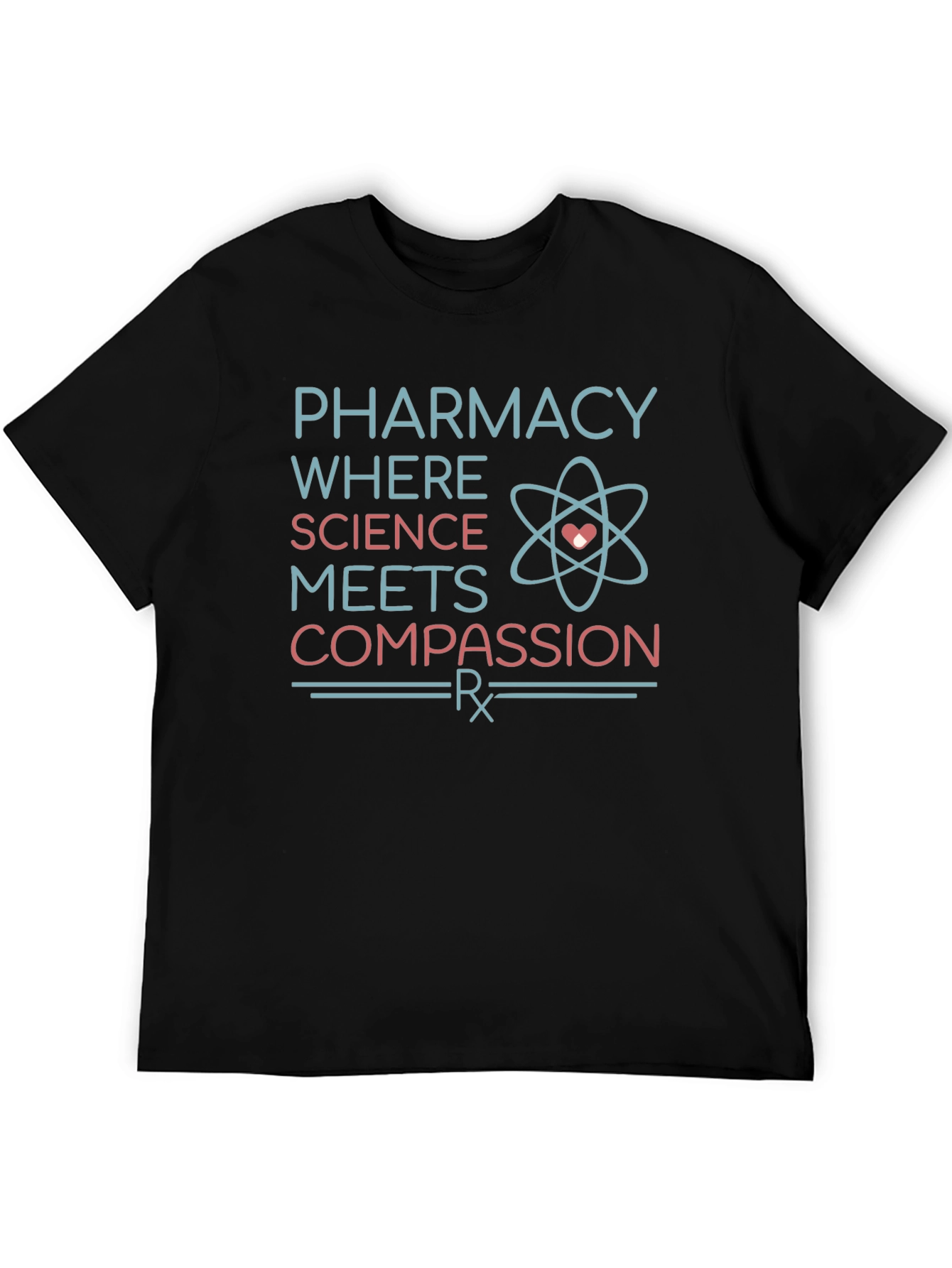 Pharmacy Science Compassion T-Shirt - Medical Design