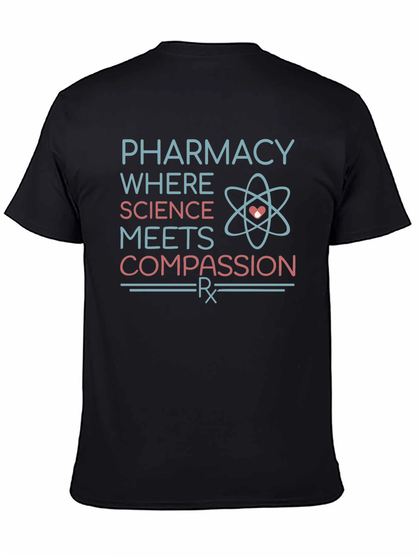 Pharmacy Science Compassion T-Shirt - Medical Design