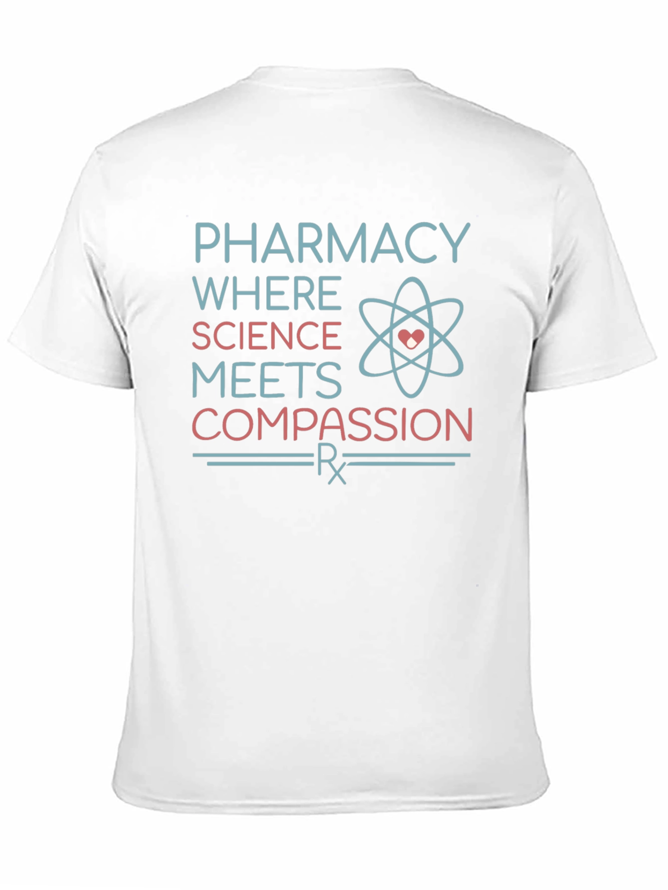 Pharmacy Science Compassion T-Shirt - Medical Design