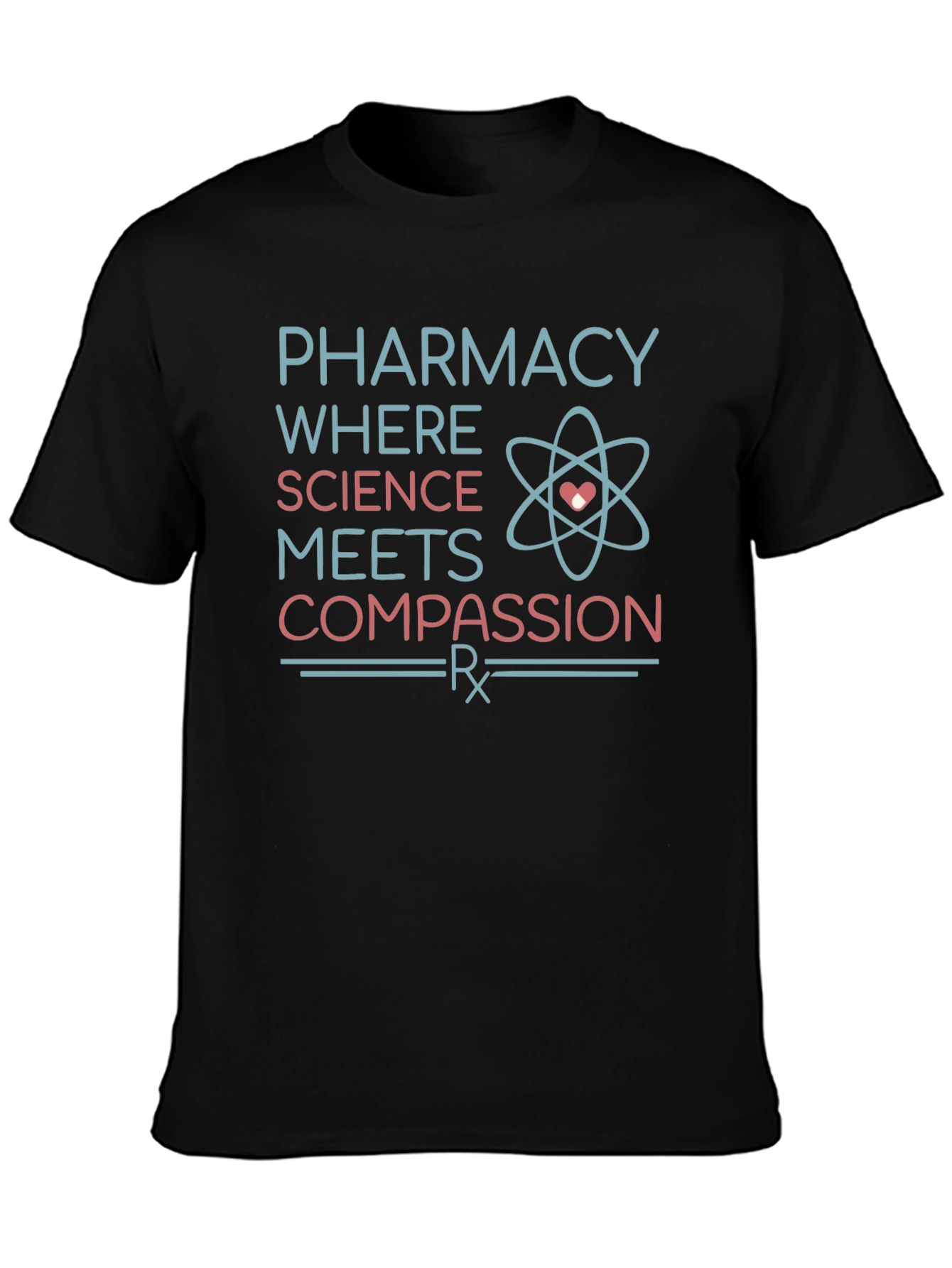 Pharmacy Science Compassion T-Shirt - Medical Design