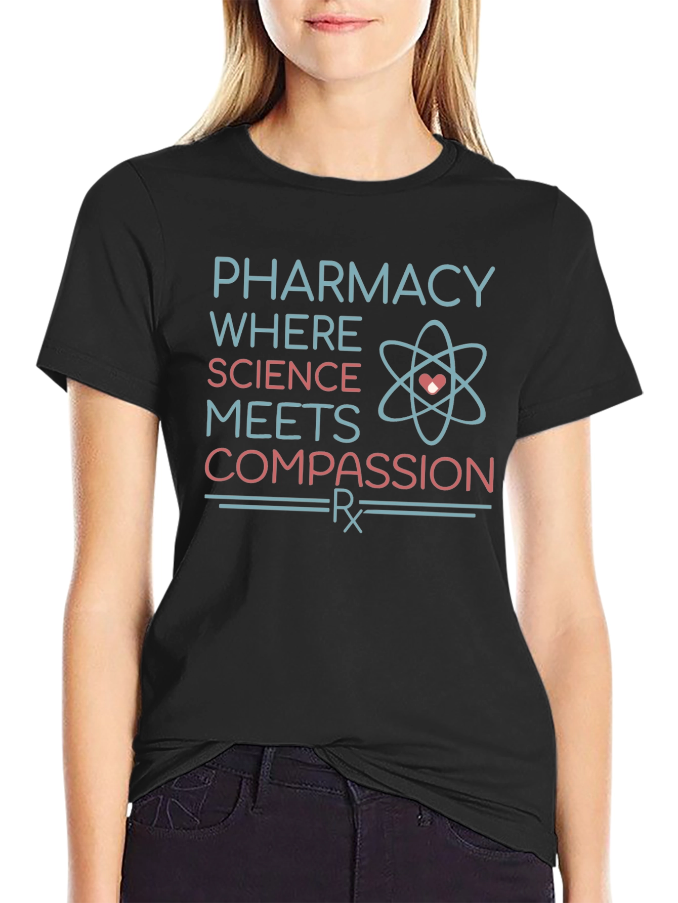 Pharmacy Science Compassion T-Shirt - Medical Design