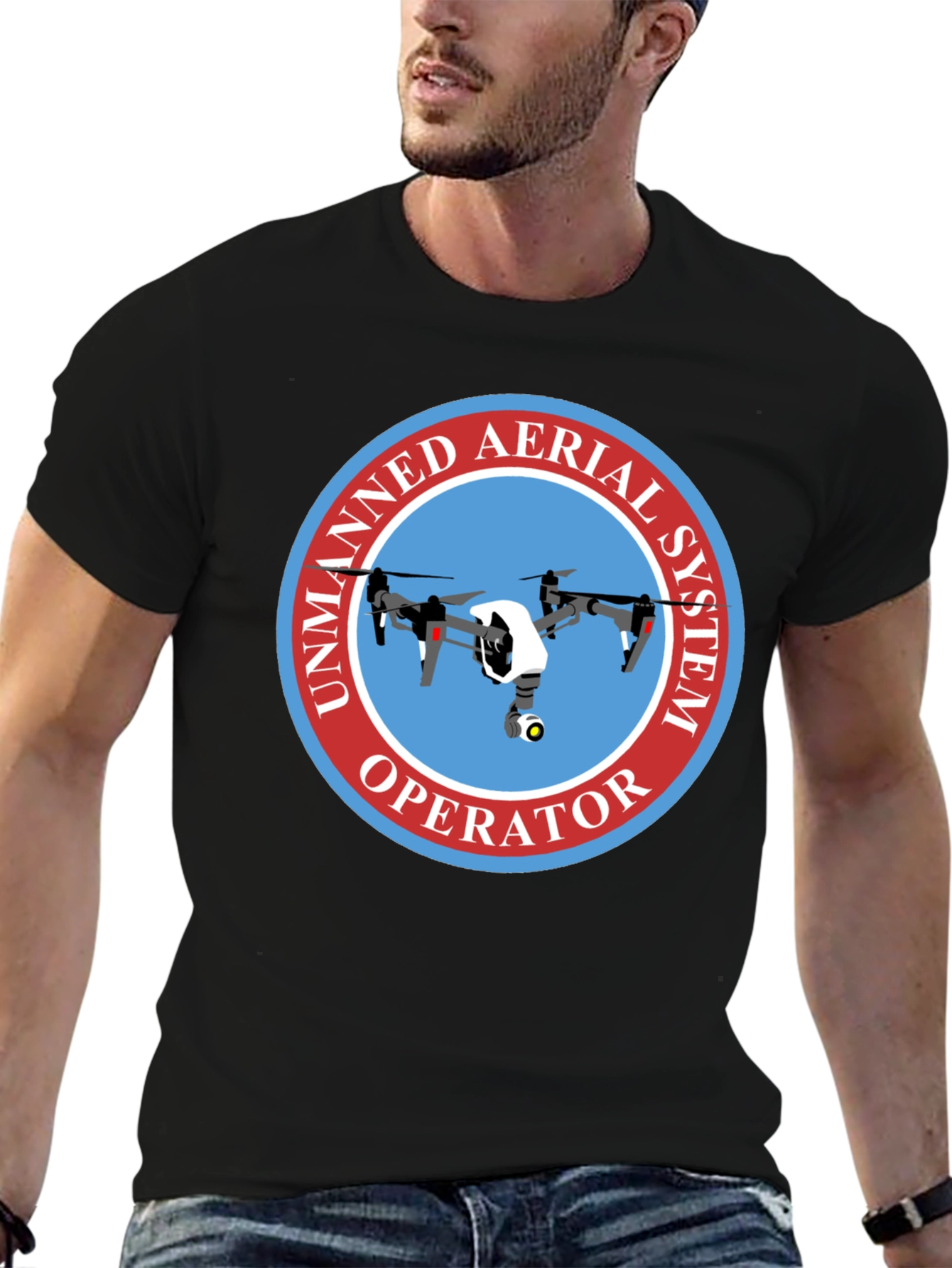 Drone Operator T-Shirt - Unmanned Aerial System Tee