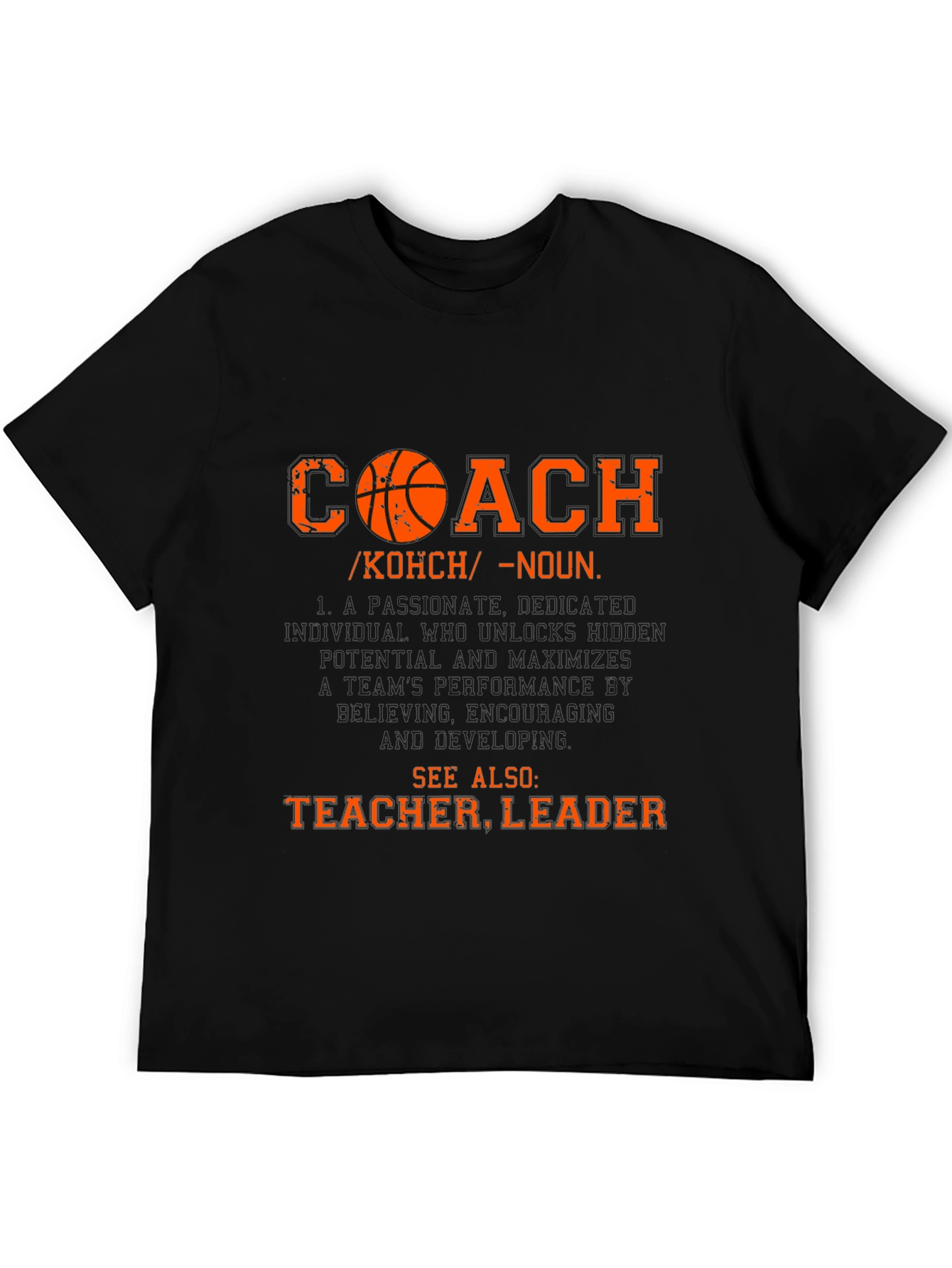 Coach Definition T-Shirt: Teacher Leader Tee