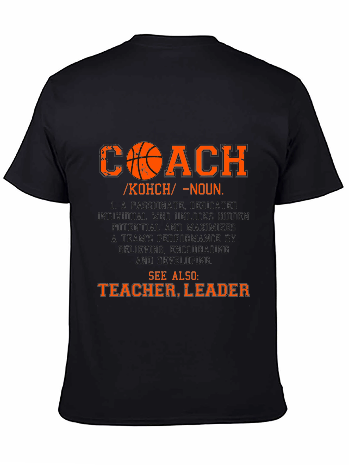 Coach Definition T-Shirt: Teacher Leader Tee