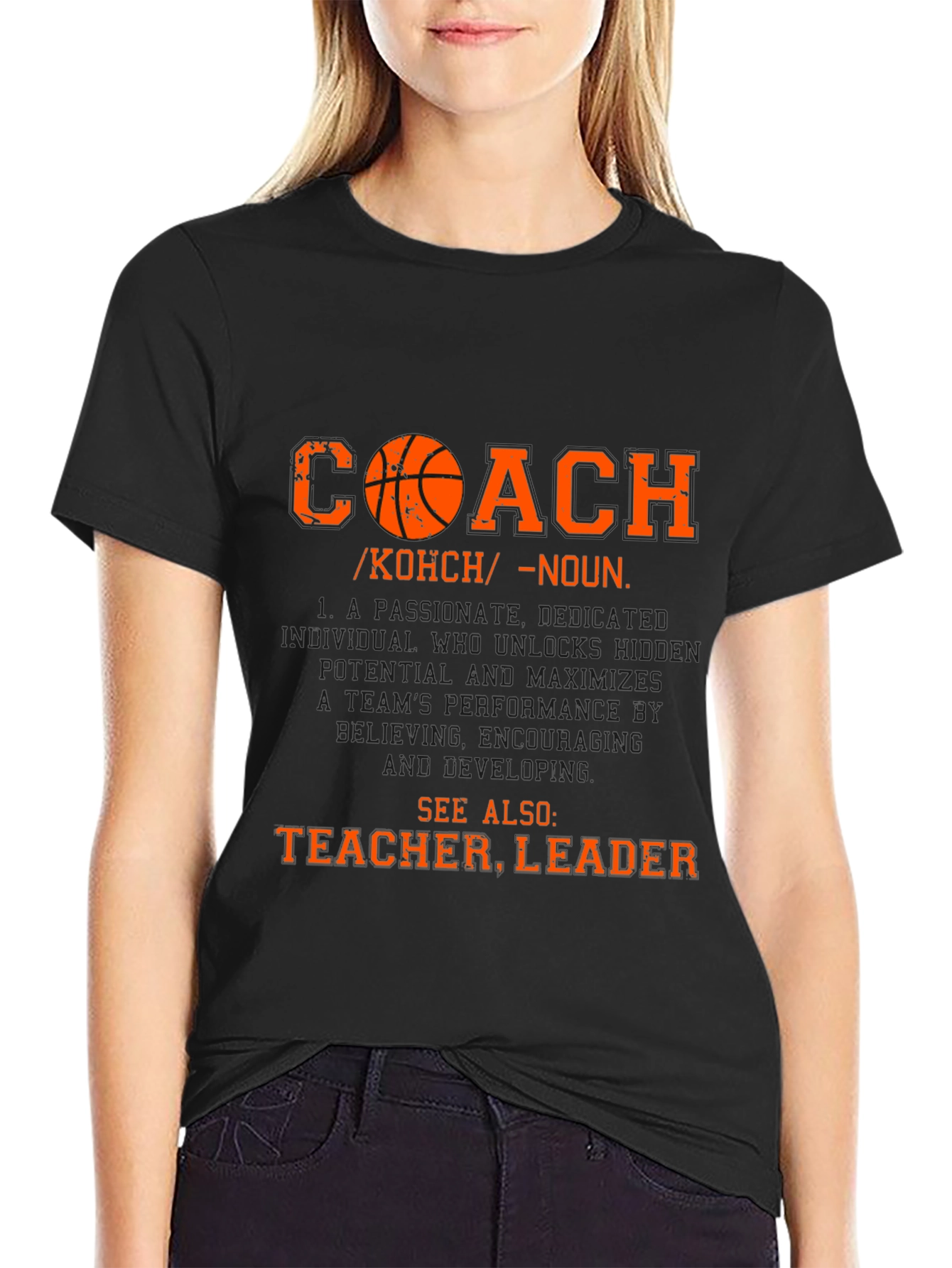 Coach Definition T-Shirt: Teacher Leader Tee