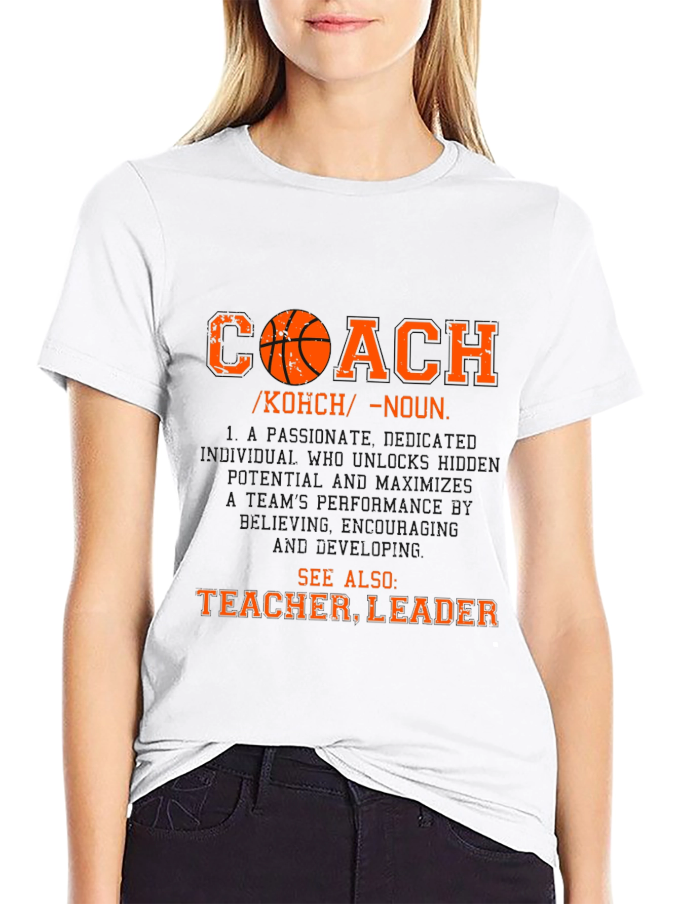 Coach Definition T-Shirt: Teacher Leader Tee