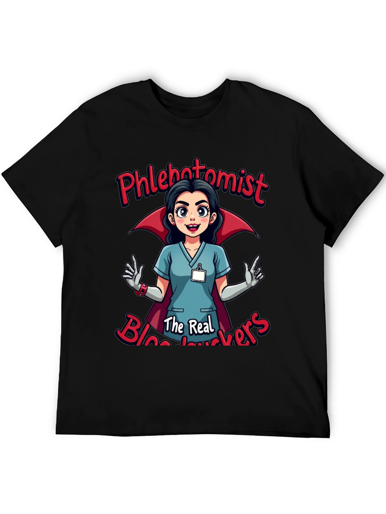 Phlebotomist Vampire T-Shirt - Blood Suckers Tee