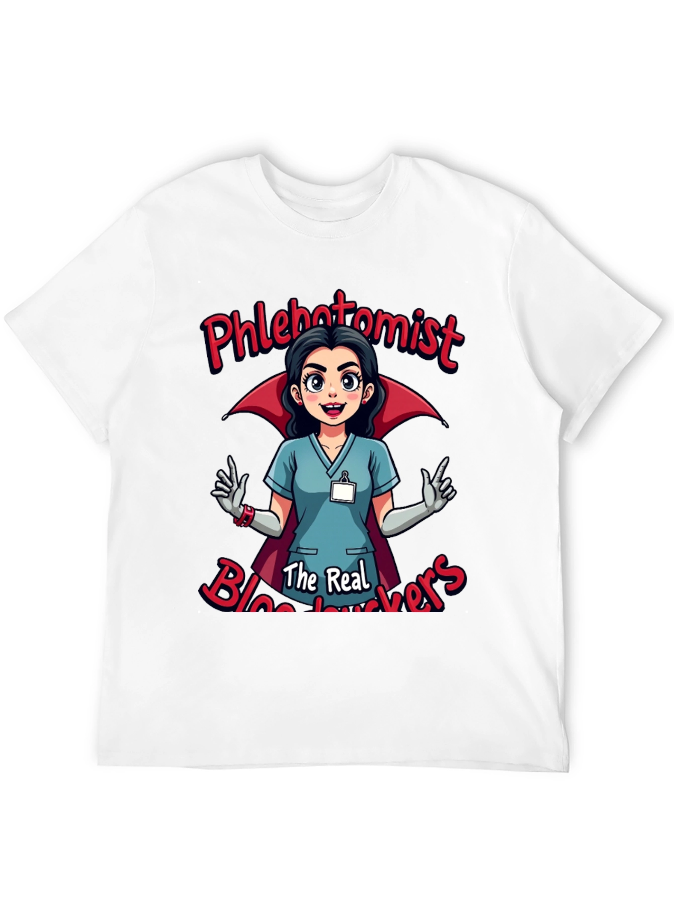 Phlebotomist Vampire T-Shirt - Blood Suckers Tee