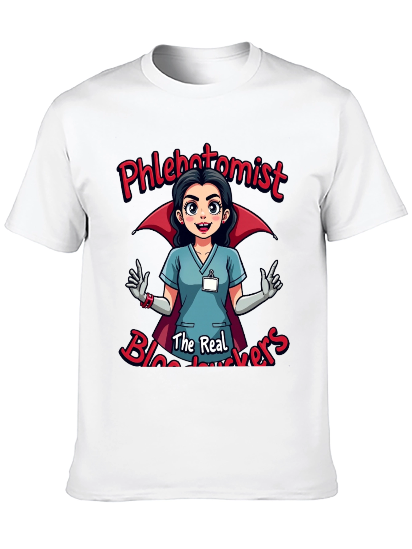 Phlebotomist Vampire T-Shirt - Blood Suckers Tee