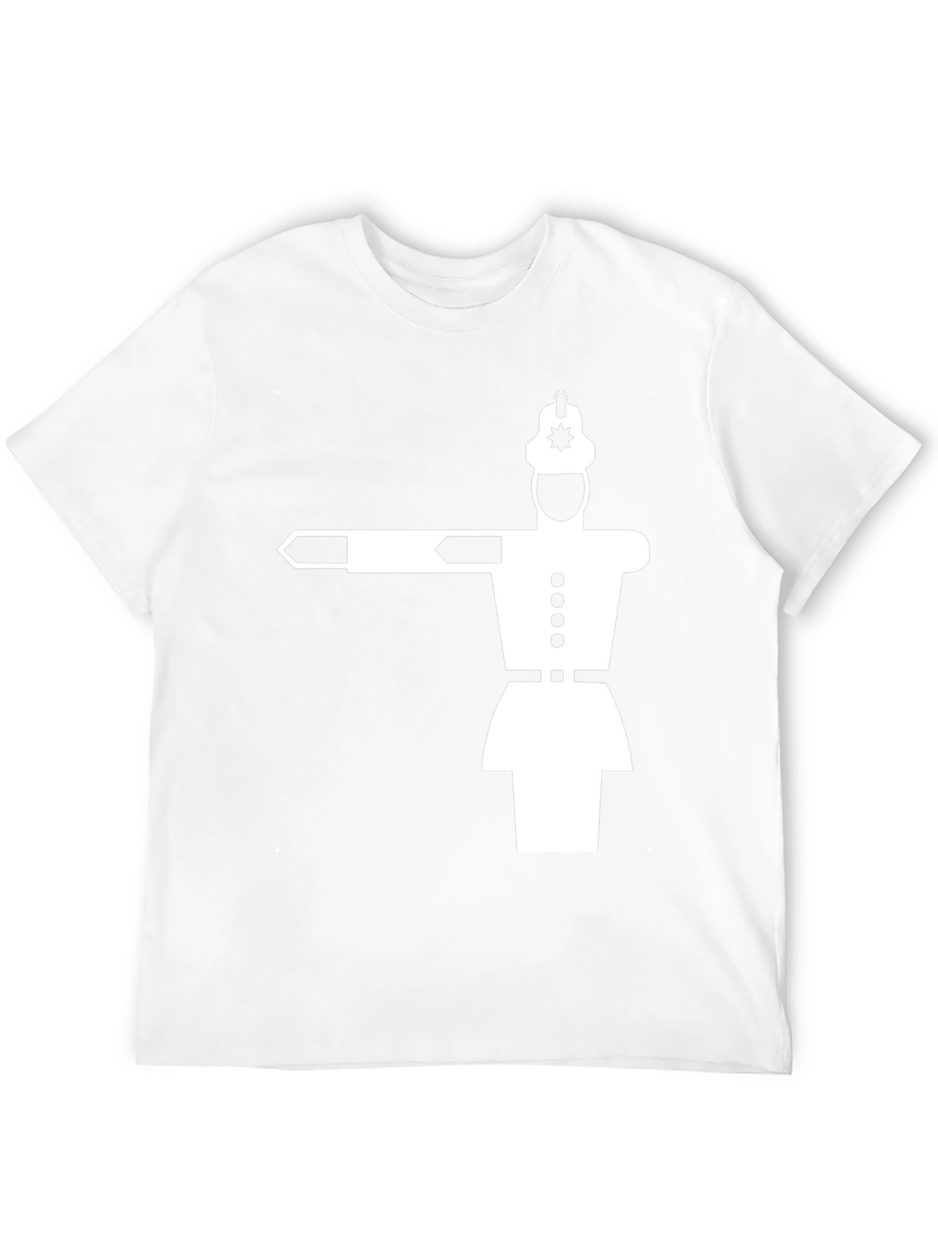 Retro Traffic Cop T-Shirt - Black